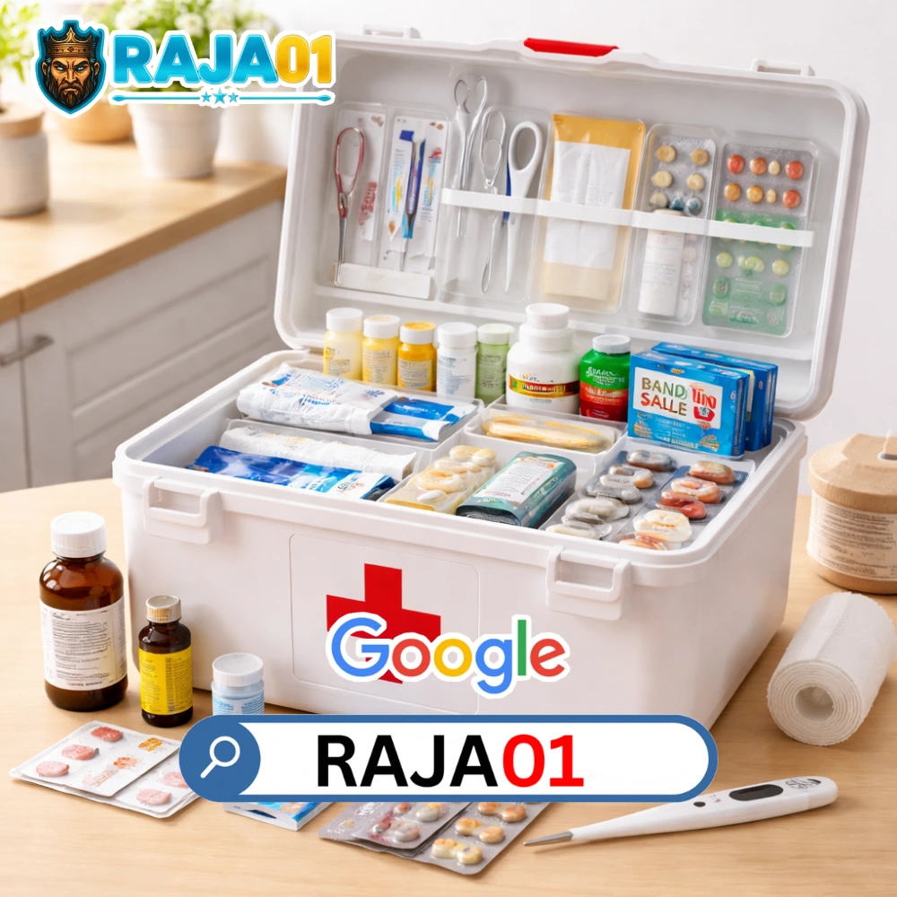 RAJA01: Kotak Obat Rumah Tangga Lengkap dan Aman